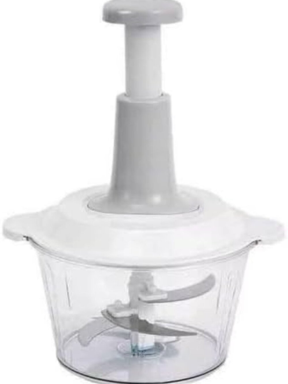 VIGOR Manual Food Chopper - 1.5L Push-Down Vegetable & Meat Cutter(1 Pack)
